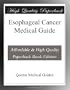 Esophageal Cancer Medical Guide