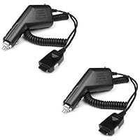 Rapid Car Charger with IC Chip -2 Pack for LG AX145, Aloha, UX140, 200C, AX490, AX355, UX355, VX5300, UX245, AX245, AX390, UX390, LX550 Fusic, VX8300, VX3400, VX3450, UX210, LX350, VX9800 V, PM225, VX3300, 3280, VX8100, VX5200, VX6200, VI125, MM535, PM325, VX4700, VX4650, AX4750, UX4750, VX6100, VX8000, VX7000