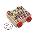 Melissa & Doug Classic ABC Block Cart