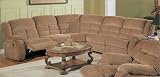 Somerset Reclining Sectional By Coaster Furniture With Silver Shipping