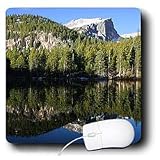 Sandy Mertens Colorado - Hallett Peak Nymph Lake Rocky Mountain National Park - Mouse Pads