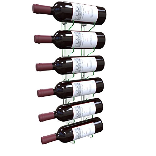 Cheap Stylish Wall Mounted Glass Effect Acrylic Wine Bottle Rack Buy Racks & Holders Online