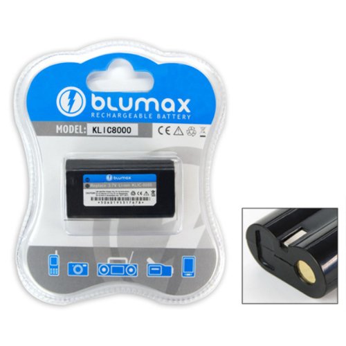 Blumax Li-Ion Ersatzakku f&uuml;r Kodak KLIC 8000 (1500 mAh) Preisvergleich