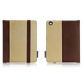 【正規品】TUNEWEAR TUNEFOLIO URBAN for iPad (第3世代)/iPad 2 fits クリーム/ブラウン TUN-PD-000105
