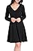 Chamllymers Women's Comfort Sleepwear Long Sleeve Cotton Sleep Dress XS to XL