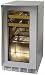 Perlick Signature HP15BO4R 15 Outdoor Beverage Center with 16 Bottle Capacity, 2 Pull-Out Wine Racks, Whisper Quiet Compressor, Mechanical Controls and Glass Door: Requires Custom Panel/Right Hinge