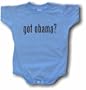 got obama? Baby/Infant Onesie 12 Month Blue