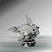 Crystal Fish 2 1/6" #2002-22