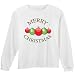 Merry Christmas Holiday Ornaments Graphic long sleeve t-shirt for children