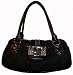Women's Guess Purse Handbag Coal G-Shine