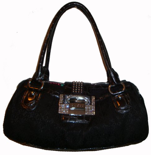 Women’s Guess Purse Handbag Coal G-Shine