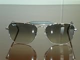 Ray Ban RB3415Q Silver Grey Gradient 003 32 58MM Sunglasses