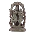 Religious Statue Krishna and Radha Stone Carve (sos408)