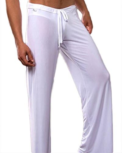 XIAOLV88 Men's Yoga Dance Lounge Meditation Pants Pyjama trousers