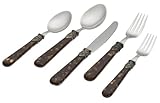 Rosanna Tortoise Napoleon 5-Piece Place Setting, Service for 1