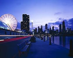 Chicago View Photograph - Beautiful 16"x20" Photographic Print by Carol M. Highsmith