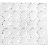 Beadaholique 100-Piece Epoxy Stickers for Bottle Cap Pendants, 1-Inch, Clear