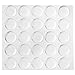 Beadaholique 200-Piece Epoxy Stickers for Bottle Cap Pendants, 1-Inch, Clear