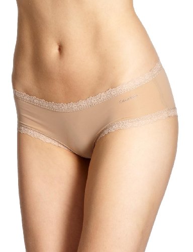 Calvin Klein Underwear Damen Short D3027E, Gr. 38 (M), Hautfarben (G76 Sanddune) Preisvergleich