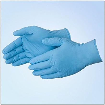 DuraSkin Blue 8 Mil Industrial Gloves, PF, SM, 500/case