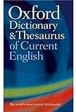Oxford dictionary and thesaurus of current English
