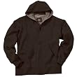 Men's Tradesman Thermal Full Zip Sweatshirt, Black
