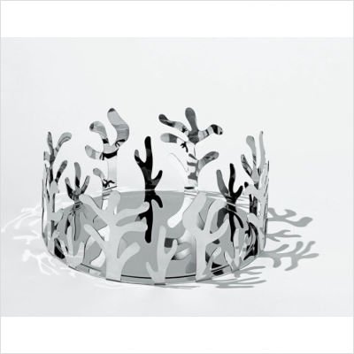 Mediterraneo Paper Plates Holder by Emma Silvestris Color: Silver