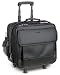 U.S. Luggage Leather Look Computer Case with Printer Section