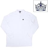 Antigua Los Angeles Kings Long Sleeve Classic Pique Polo