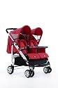 Zooper Tango Stroller, Red Waves