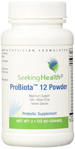 ProBiota 12 Probiotic Powder | Potent Dairy-Free Probiotic Powder | 200 Billion CFU's | No Cold Pack Needed | 60 Grams | Great Taste ProBiota 12 Probiotic Powder | Potent Dairy-Free Probiotic Powder | 200 Billion CFU's | No Cold Pack Needed | 60 Grams | Great Taste