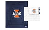 Illinois Fighting Illini Bedding - NCAA Comforter and Sheet Set Combo