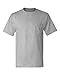 Hanes TAGLESS Pocket T-Shirt,Light Steel,XX-Large
