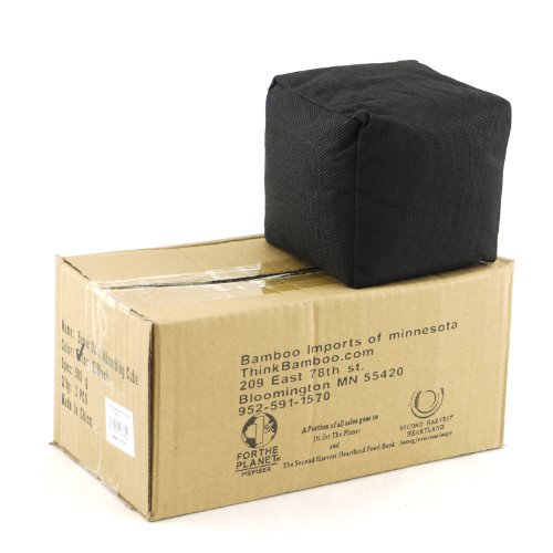 500g Bamboo Air Freshening Cube, black - Pack of 2