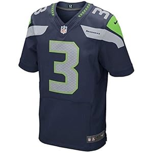 NFL Seattle Seahawks #3 Russell Wilson Blue Football Jersey (xx-large)
