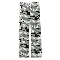 Boys Grandma Pants Polar Camouflage Pants - Gray/ Black