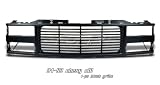94-99 Chevy Truck C10 Tahoe Suburban 1Pc Grill Shell Black