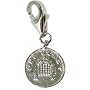 Chrysalis Sterling Silver Ladies One Penny Charm