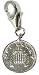 Chrysalis Sterling Silver Ladies One Penny Charm