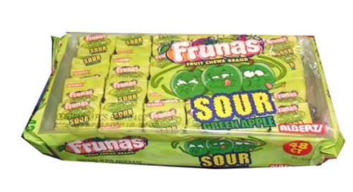 Frunas Sour Green Apple Fruit Chews by Apples