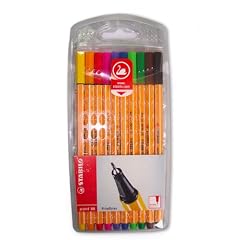 Stabilo 8810 Tintenfeinschreiber point 88 Etui mit 10 Stiften