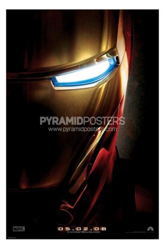 アメコミ映画『アイアンマン/IRON MAN（FACE）《PPC036》』ポスター