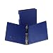 Wilson Jones 1-Inch Hanging DublLock Round Ring Binder, Heavy Duty Vinyl, Blue (W364-14NBLA)