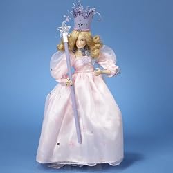 15" Wizard of Oz Glinda the Good Witch Lighted Christmas Tree Topper