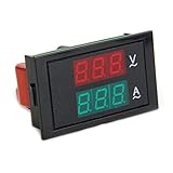 ラブ LED デジタル AC ボルト Amp 現在パネル メーター電圧計電流計 80-300 v 0-50 a//AC 50 a 80-300 v/110 v 220 v デジタル LED アンプ ボ