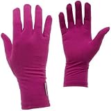 Icebreaker Unisex Glove Liner, Cranberry, Small