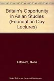 Britain's opportunity in Asian studies