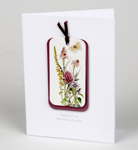 Edwardian Lady Handcrafted Mother's Day Card