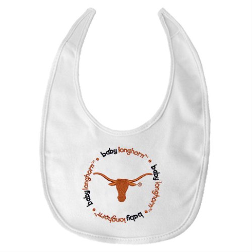 Texas Longhorns Baby Bib