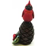 Enesco Jim Shore Heartwood Creek Mini Christmas Cardinal Figurine, 4-Inch